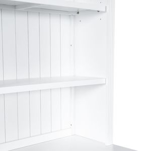 Libreria Moderna Alta 212 cm con Illuminazione LED a 3 Pezzi, 2 Ante, 1 Cassetto e Scaffali Aperti - Product Image 1