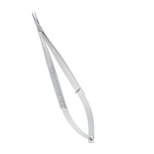 Produits de vente chauds Castroviejo Micro porte-aiguille droit 9cm Instruments de porte-aiguilles ophtalmatiques en acier inoxydable - Product Image 3