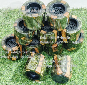 Luxe en gros Mubkhar Bois Résine Bakhoor Brûleur Bakhoor Brûleur Bois pour Mariage Cadeau Brûleur d'encens pour la maison ramadan eid - Product Image 2