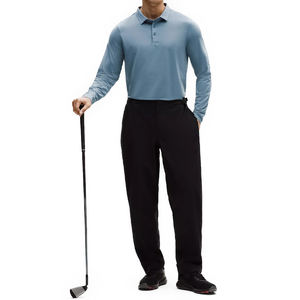 Polo à manches longues Evolution pour homme, respirant, extensible, séchage rapide, performance, décontracté, vêtements de golf, option personnalisée - Product Image 5