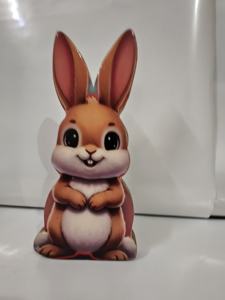 Chat en bois, chat d'Halloween, chat en résine époxy, chat sculpté au laser, chat gravé au laser - Product Image 2