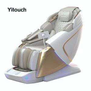 Fauteuil de massage de luxe à double moteur, zéro gravité, pliable, avec technologie SL Track pour massage corporel complet 3D 4D, idéal pour la maison - Product Image 1