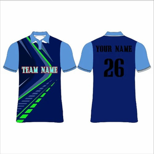 Sublimation Cricket Uniform / Custom Cricket Uniform Kit <b>Tshirt</b> and Trouser / Custom Cricket Match Wear Cheap Price OEM - Product Image 2