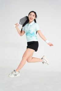 Vêtements de sport respirants et à séchage rapide en coton 100 % avec logo personnalisé en gros, imprimé animalier, à manches courtes, pour l'entraînement en équipe et les sports - Product Image 2