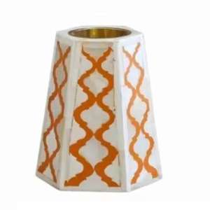 Decorative <b>Ceramic</b> Bakhoor Burner Arabic Oud Incense Burner Orange Islamic Aroma <b>Diffuser</b> Home Fragrance Incense Holder - Product Image 2
