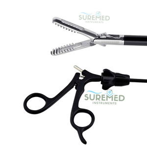 Pinza de agarre laparoscópica SureMed Instruments de 5 mm, pinza de precisión para sujetar tejidos, reutilizable, de acero inoxidable, con certificación CE, para cirugía. - Product Image 3