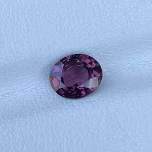 Spinelle rose violacée naturelle du Rajasthan, pierre précieuse en vrac de 2,00 carats, évaluée par un tiers pour la fabrication de bijoux, vente en gros ZUBEDA GEMS - Product Image 6