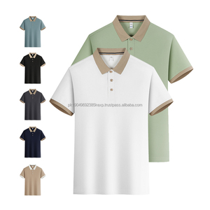Camiseta Polo Personalizada de Alta Calidad con Logotipo Personalizado, Uniforme Liso, Camiseta Polo de Poliéster Bordada para Hombre - Product Image 1