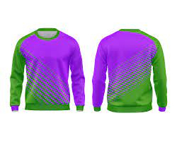 Sweat-shirt à col rond pour homme, imprimé feuilles de palmier orange, manches raglan, décontracté - Product Image 5
