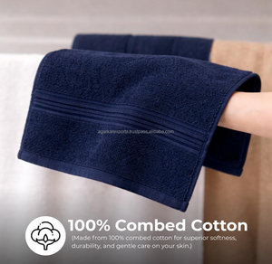 Serviettes de sport en coton 350 GSM hautement absorbantes, séchage rapide, pour la gym, vente en gros, OEM, serviettes de fitness douces, fournisseur d'impression personnalisée - Product Image 4