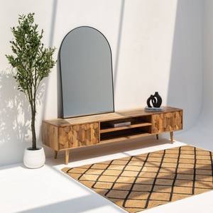 ตู้วางทีวีไม้สองบาน รุ่นวันดานา ลูนาริส แม็กซิมา  คอนโซลไม้เนื้อแข็งทันสมัยสำหรับวางอุปกรณ์บันเทิง - Product Image 6