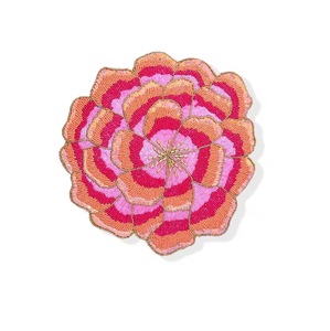 handmade beaded table placemat Mat Mat featuring a butterfly design Butterfly Design Embroidered Dining Mat Table - Product Image 2