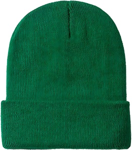 Premium Quality Custom Design Acrylic Digital Knitted Skullies Beanie Hats Knitted Unisex Adults <b>Ski</b> Common Fabric Feature - Product Image 1