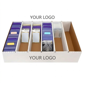 Cajas de Cartón Corrugado Biodegradables con Asas, Sin Recubrimiento, Flexo Ecológico, Cartón Kraft, Embalaje para Tarjetas Comerciales, Envío Personalizado - Product Image 2