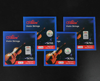 Starway Wholesale Alice A703 Violin String Stainless Steel Core Alloy Wound Professional Instruments Parts