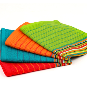 Paños de Cocina Profesionales de Algodón Orgánico con Tejido Waffle, Alta Absorbencia, Secado Rápido, Sin Pelusas y Tela Duradera - Product Image 1
