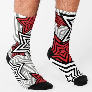 Chaussettes d'hiver confortables et respirantes de haute qualité à prix de gros, vente chaude, faible MOQ, logo personnalisé, antidérapantes avec grip - Product Image 1