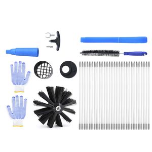 Kit di Pulizia per Condotti di Asciugatrice da 40 Piedi, 29 Pezzi con Accessori Completi, Spazzola Rinforzata in Nylon per Pulizia Premium dei Condotti - Product Image 1