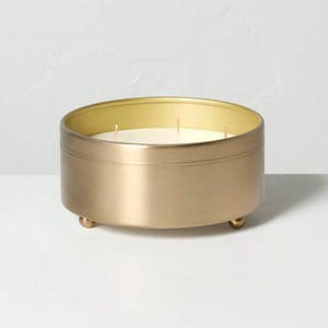Support de bougie de 12,25 pouces de hauteur, finition dorée, décoration d'intérieur, support en métal durable - Product Image 4