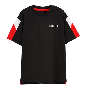 Nouveau ensemble short d'été pour enfants et garçons dernier design meilleur ensemble jumeau à blocs de couleurs pour garçons coton respirant décontracté séchage rapide - Product Image 5