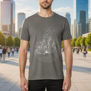 <b>Top</b> Quality Casual Wear Men <b>Rhinestone</b> T-Shirt Light Weight Men <b>Rhinestone</b> T-Shirt Customized Color Men <b>Rhinestone</b> T-Shirt - Product Image 6