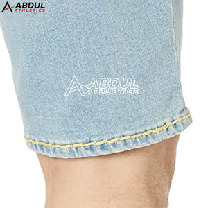 Pantalones Cortos de Mezclilla a la Moda para Hombre, Ropa Casual de Verano, Cómodos, Duraderos, Elegantes, Atuendo Diario, Estilo Urbano Moderno - Product Image 6