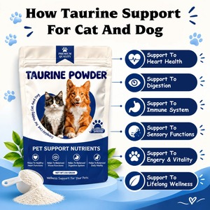 Taurina en Polvo para Perros y Gatos de Todas las Edades, Apoyo Nutricional y para la Salud del Corazón, Bienestar Diario, Suplemento para Mascotas, OEM, ODM, Venta al Por Mayor - Product Image 6