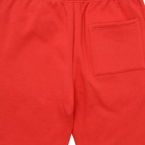 Shorts décontractés pour hommes en toile de coton 100% avec taille élastique et effet délavé, motif uni, style jogger - Product Image 5