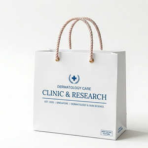 Durable Paper <b>Boxes</b> with Handle for Retail Packaging Gift Packaging and Takeaway Use - Product Image 2