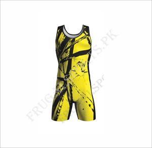 Combinaisons de lutte personnalisées OEM pour femmes et jeunes, uniformes d'équipe par sublimation, fabricant de vêtements de lutte en gros - Product Image 5