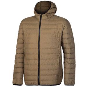 Chaqueta de Plumón Gruesa de Poliéster de Alta Calidad para Hombre, con Capucha, Transpirable, Impermeable, con Relleno de Algodón Cálido, para Invierno, con Logotipo Personalizado - Product Image 3