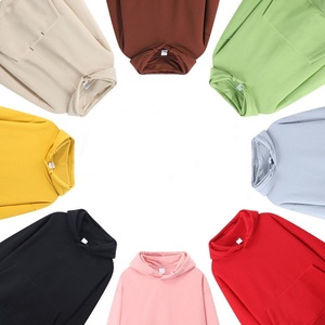 Custom Made Men's Plain Blank Heavy Pullover Hoodie With Drawstring Kangaroo Pocket Men's Hooded Pullover Customize Sweat Shirt - Product Image 6