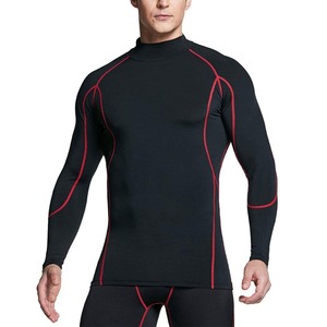Camisetas de Manga Larga, Ajustadas, Elásticas, para Deportes, Entrenamiento, Compresión - Product Image 1