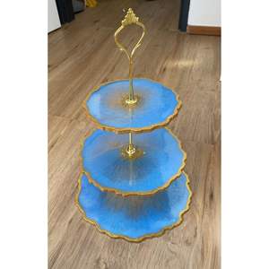 Soporte para Pastel de Resina, Decoración de Mesa Contemporánea, Artículos para Decoración de Pasteles, RR ENTERPRISES - Product Image 4