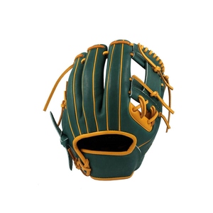 Gant de baseball en cuir pour droitier, avec fermeture auto-agrippante, pour outfield, adulte, toutes saisons - Product Image 1