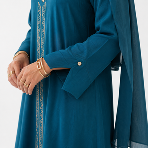 Islamic Modest Wear Luxury <b>Abaya</b> Dress for Ladies Dubai Fashion Muslim Women <b>Abaya</b> Dress - Product Image 4