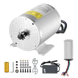 Kit de Motor Eléctrico sin Escobillas de CC de 1800W, 48V, 4500rpm, Controlador de Velocidad Mejorado para Go Karts, Bicicletas Eléctricas, Motocicletas y Scooters - Product Image 1