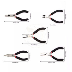 Jewelry Making <b>Mini</b> Pliers Set Small <b>Tool</b> <b>Kit</b> For Beading Jewelry Work And Daily Repair Use In Wholesale - Product Image 3