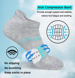 Premium Quality Men's Athletic <b>Socks</b> Fabric Comfortable Sports <b>Socks</b> for Gym Workout Wholesale Factory Price - Product Image 5