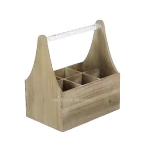 Amazing Style <b>Wooden</b> <b>Caddy</b> Table Top Cutlery Holder for Home Kitchen Appliances Cutlery Holder Storage Organizer - Product Image 4