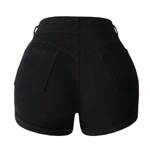 Pantalones Cortos Deportivos Casuales para Hombre, de Cintura Alta, Color Sólido, con Bolsillos, Cintura Elástica, Tejido de Punto, Spandex y Algodón - Product Image 1