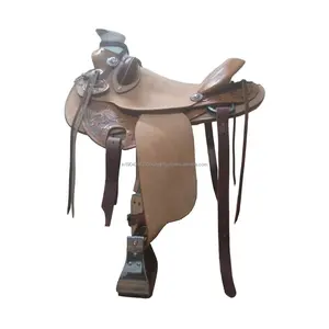 Topkwaliteit Best Verkopende Handgemaakte Lederen Western Roping Ranch Hot Seat Zadel Verkrijgbaar Tegen Groothandelsprijs In Bulk