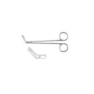 Tijeras Vasculares DeBAKEY 25 ° ,45 ° ,60 °   Cuchilla con Acabado Espejo de 1 pulgada (25 mm) de Diámetro, 9 pulgadas (22,9 cm) de Longitud Total y 11-1/4 pulgadas (28,6 cm) de Longitud de Corte ZETOMEDPRO - Product Image 2