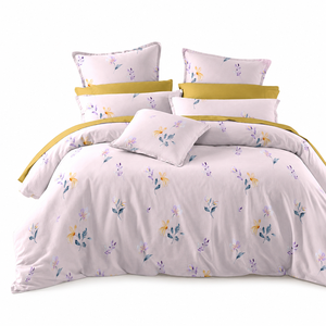 OSPremium Printed Floral AC Quilt <b>Comforter</b> <b>Set</b> with Pillow Covers Lightweight All Season Bedding - Product Image 1