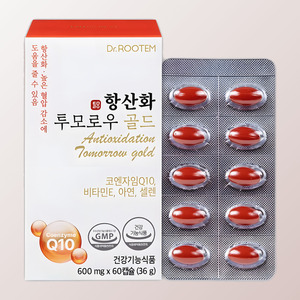 Coenzima Q10 DR ROOTEM, Suplemento Nutricional Coreano Antioxidante Tomorrow Gold, Cápsulas Blandas de Coenzima Q10, Hecho en Corea - Product Image 5