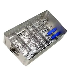 Kit d'instruments pour la reconstruction des fractures pelviennes en chirurgie orthopédique traumatique, fixation acétabulaire, réduction osseuse et chirurgie - Product Image 5