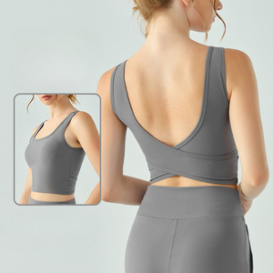 Vente en gros de débardeurs de sport pour femmes, sans manches, pour la course à pied, le yoga, la gym, l'entraînement, vêtements de sport, fournisseur de vêtements ODM, fabrication privée - Product Image 6