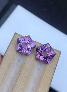 Pierre précieuse naturelle Améthyste, Quartz violet africain taille cerf-volant, pierre brute pour la fabrication de bijoux, bague, pendentif, collier, cristal - Product Image 3