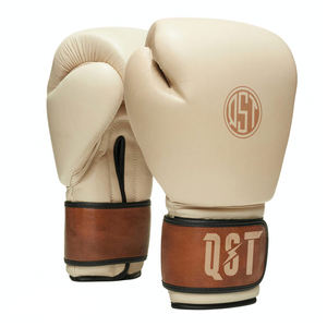 Gants de boxe MMA en cuir durables à succès, évacuation de l'humidité, fermeture à boucle et crochet, personnalisables pour l'entraînement en compétition - Product Image 1