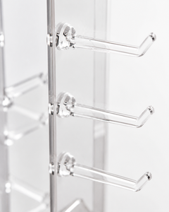 Modern Washable Freestanding for Plastic <b>Corner</b> Shelf Optical Display <b>Stand</b> for Eyewear and Sunglass Retail Stores - Product Image 5